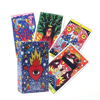 78 čarovnice tarot kart, oracle cards, angleška različica, vulkanski otok tarot kart, ki se uporablja za usoda, prerokovanje v stranki igre