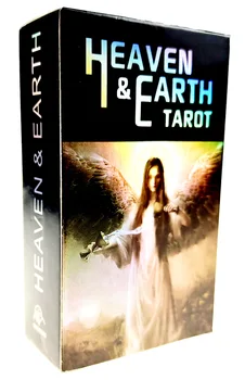 78pcs Tarot Karte, Heaven & Earth Tarot Kit Oracle Kartico za Prerokovanje Usode angleški Tarot Krova družabne Igre za Odrasle PDF Navodila