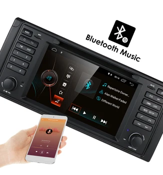 7inch Android10 Avto DVD, Radio, Predvajalnik Za BMW X5 E53 E38 E39 GPS Stereo Avdio Navigacija Multimedia Zaslon Automotivo 2G RAM 1din