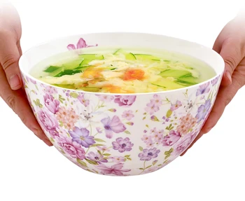 8 inch, kosti kitajska veliko posodo, ki služijo za večerjo, porcelan juha sklede, keramične kokice skledo solate, sklede storitev
