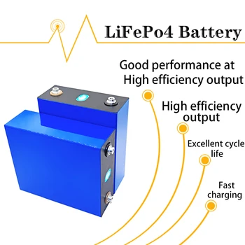 8PCS 3.2 V 310Ah lifepo4 baterije DIY 12V 24V 310000mAh Akumulatorske baterije za Električni avto, RV Sončne Energije sistema za shranjevanje