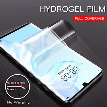 9D Celotno Zaščitno Za Huawei nova 2i 3 3i 3e 4 4e 5 5i 5T 7i Hydrogel Film Screen Protector Nova 6 7 8 MP 7SE Film Primeru