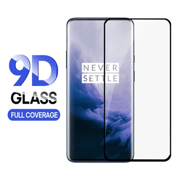 9D Kritje Screen Protector za Oneplus 7 Zaščitno Steklo za Oneplus 6 5T 6T 3T 3 5 T Zaščitno Steklo HD Toughed Lepilo Film