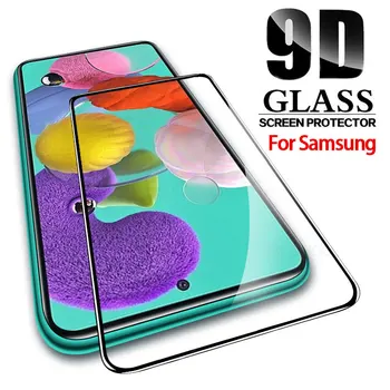 9D Polno Kritje Kaljeno Steklo Za Samsung Galaxy A51 A71 A50 A72 Screen Protector For Samsung 51 71 52 72 A32 Zaščitno Steklo