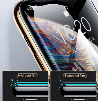 9H Hydrogel Film Za iPhone Mini 12 X Xs Xr 11 Pro Max 7 8 6 6S Plus SE 2020 Zaslon Patron, Ne Kaljenega