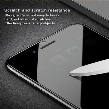 9H Zasebnosti Kaljeno Steklo Za iPhone 12 11 PRO XS MAX XR X Peep Zasebnosti Zaščitnik Zaslon Za iPhone 6 6S 7 8 Plus X Stekla Vohun