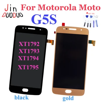 AAA+ Za Motorola Moto G5S XT1793 XT1794 XT1792 LCD Disply, Zaslon na Dotik, Računalnike Zbora Za Moto G5S XT1795 Lcd