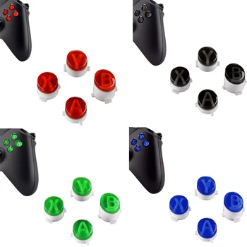 ABXY Gumbi za Xbox En Krmilnik Zamenjava Meri Barva Bullet Gumbi Nastavite Mod Komplet za Xbox En/Xbox Eno S/Xbox Ena Elita