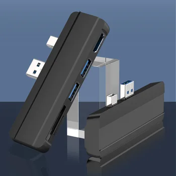 Adapter ZVEZDIŠČE USB 3.0 Razširitvene Postaje za Microsoft Surface Pro 4/5/6 Multi USB na USB3.0 Vrat HDM SD/TF Splitter Adapter USB HUB