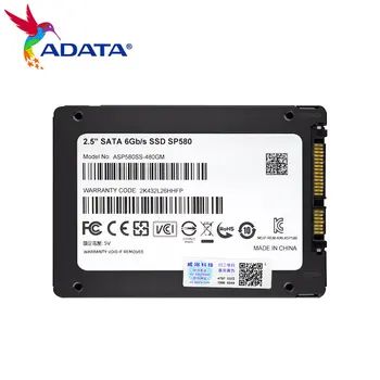 ADATA SP580 120GB SSD 240GB 2.5 inch SATA III HDD Trdi Disk HD 480GB SSD 960GB Notranji Pogon ssd Za Namizni Prenosni