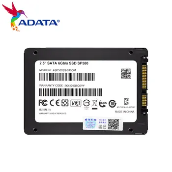ADATA SP580 120GB SSD 240GB 2.5 inch SATA III HDD Trdi Disk HD 480GB SSD 960GB Notranji Pogon ssd Za Namizni Prenosni