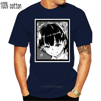 Ahegao Anime Manga Seksi Obraz Študent Slog Smešno Črni T-Shirt S-3Xl Svoboden Velikost Tee Majica