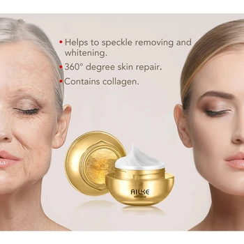 AILKE 24K gold nega obraza bistvo glycerin tekoče toner obraz, kože, kreme za beljenje vitamina c osvetlitev vlažilni kozmetični kompleti