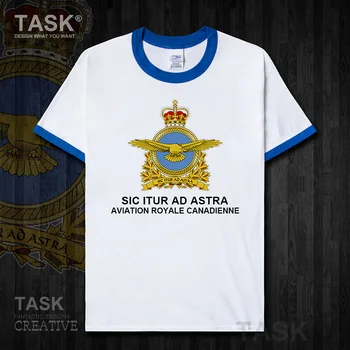 Air Force Kanada Kanadsko CA LAHKO Sil mens t shirt novi Vrhovi Kratek rokav obleke države, šport Vojske Taktične Vojaške 01