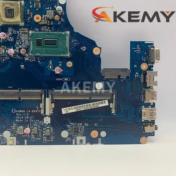 Akemy A5WAH LA-B991P NBMLC11007 OPOMBA.MLC11.007 prenosni računalnik z matično ploščo za Acer aspire E5-571 GeForce GT840M I5-5200U Glavni odbor