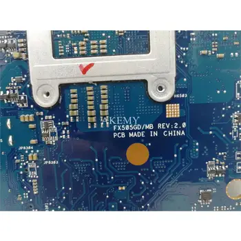 Akemy FX705GD Matično ploščo Za ASUS TUF Gaming FX705G FX705GD FX705GE 17.3-inch Mainboard Motherboard I5-8300H GTX 1050 GDDR5