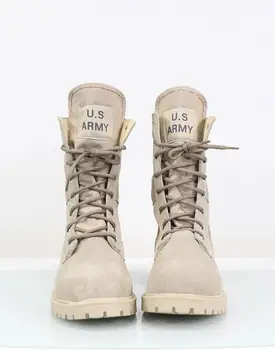 Ameriške Vojske Vojaške Mens Tiskanja Puščavski Škornji - Ulične Vojske ZDA Čevlji