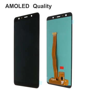 Amoled Za Samsung Galaxy A7 2018 A750 SM-A750F Zaslon LCD z, Zaslon na Dotik, Računalnike Zbora Za Samsung LCD A750