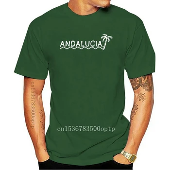Andaluzija t shirt Design bombaž Euro Velikost S-3xl homme Zanimiva Stavba Pomlad Kawaii majica