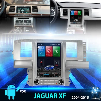 Android 10 avtoradio vodja enote Za Jaguar XF 2004-2Din Avto GPS Navigacija Stereo-sprejemnik, DVD Predvajalnik