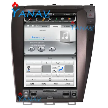 Android Glavo Enoto Tesla Navpično Zvoka GPS Navigacije Za LEXUS ES ES240 ES350 2006 -2012 Avto Radio Multimedijski Predvajalnik DVD-jev Auto