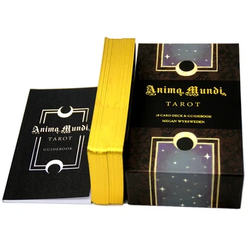Anima Mun-di Tarot Kart 78 kart S Guide Book Narave Krova Okultno Vedeževanje Tarot Kart Krova Stranka Igra družabne Igre