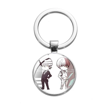Anime Dušo Jedec Keychain za Ženske Souleater Smrti Steklena Kupola Obesek Ključnih Verige Letnik Nosilec Key Ring Moški Nakit Navijači Darilo