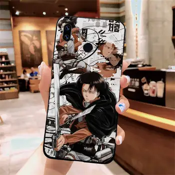 Anime Japonski napad na Titan lupini Primeru Telefon Za Xiaomi Redmi opomba 7 8 9 t k30 max3 9 s 10 pro lite
