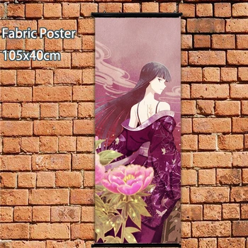 Anime Plakat Sadje Košarice Kyoko Isuzu steno, se pomaknite umetnosti barve doma dekor 105x40cm wall art dekor