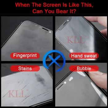 Anti fingerprint Mat Screen Protector for Samsung Galaxy S21 Plus A32 A51 A12 A31 M51 F62 M12 M02S A42 A52 A72 Kaljeno Steklo