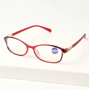 Anti Modra Svetloba Računalnik Obravnavi Očala Ženske Moški Ultralahkih Krog Branje Presbyopic Očala Dioptrije +1.0~+4.0