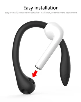 Anti-padec naprave, ki so združljive Brezžične Slušalke Earhooks Slušalke Zaščitnik Imetnik Šport Anti-izgubil Uho Kavelj za Zrak-stroki 2 Pro