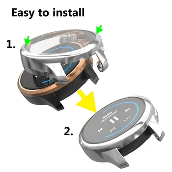 Anti-Scratch 360 Varstvo Ultra Tanek TPU Watch Primeru, Polno Kritje Zaščitnik Zaslon za Garmin Venu Smart jermenčki Dodatki