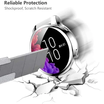 Anti-Scratch 360 Varstvo Ultra Tanek TPU Watch Primeru, Polno Kritje Zaščitnik Zaslon za Garmin Venu Smart jermenčki Dodatki