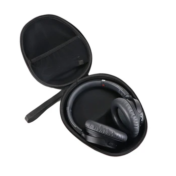Anti-slip PU Usnje Vreča za Shranjevanje Prenosni Trdo Lupino kovček za Sony WH-CH700N Slušalke