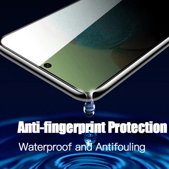 Anti-Spy Kaljeno Steklo Za Samsung Galaxy A51 A71 A41 A31 A21 A11 A01 A70 A50 A02 A12 A42 A52 A72 Zasebnost Zaslon Patron Film