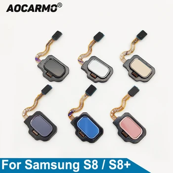 Aocarmo Flex--Kabel Za Samsung Galaxy S8/S8+ S8Plus Dotik ID Prstnih Gumb Domov Flex Nadomestni Del