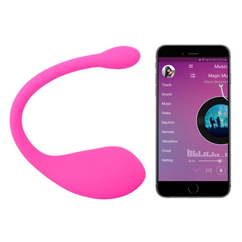 App Remote Nosljivi Bujne vibrateur femme Massager Precej Močno Vibrira Vibes Bluetooth Remote Control Nepremočljiva Masažo