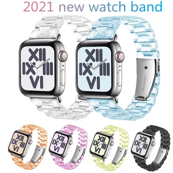 Apple Watch Band Serije MP 6 5 4 iWatch Trak 42MM 44 Pregleden Watchstrap 3 2 Smolo Watch Pasu Pribor 38 MM 40 MM