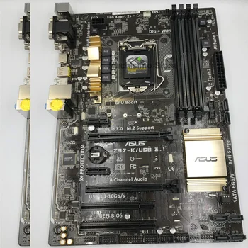 Asus Z97-K/USB3.1 Motherboard 1150 LGA DDR3 Intel Z97 Namizje Asus Z97 Mainboard Core i7 i5, i3 M. 2 PCI-E 3.0 1150 Brezplačna Dostava