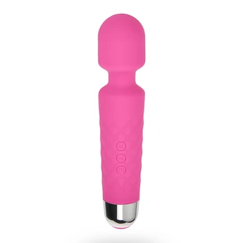 AV Palico Vibratorji 20 Speed USB Polnilne Ustni Klitoris Telo Vibrator za G Spot Vibrator Čarobno Palico Massager Adult Sex Igrače za Ženske