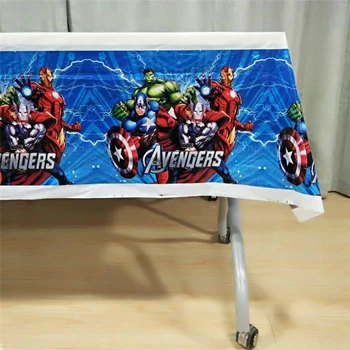 Avengers Rojstni Material za Enkratno uporabo Prtom Otroci Rojstni dan Dekoracijo Baby Tuš Za Fante 108x180cm