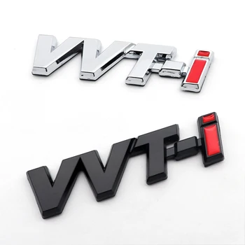 Avto 3D kovinski VVTI logotip značko nalepke telo fender nalepke avto dodatki za Toyota - Camry COROLLA YARiS Ralink REIZ KRONO