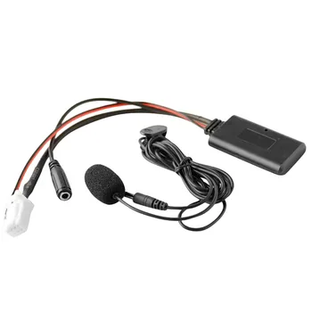 Avto Bluetooth 5.0 Aux Vhod Audio Kabel Mikrofona Prostoročno Adapter 8Pin Plug za Nissan Sylphy Tiida Qashqai Geniss