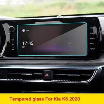 Avto GPS Navigacija Kaljeno Steklo Zaslona Jekleno Zaščitno folijo Za Kia K5 Optima 2020 2021 leto