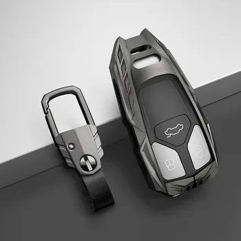 Avto Ključ Primeru Zajema Ključne Vrečko Za Audi a1 a3 8v a4 b9 a5 a6 a7 v3 v5 v7 tt Nosilec Lupina Samodejno Zaščito Set Pribor Keychain