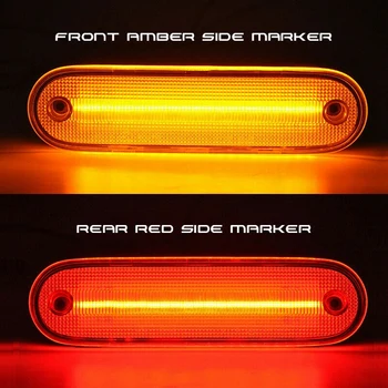 Avto LED Strani Marker Luči Obrnite Signalna luč za Mazda Miata MX-5 je Jasno, 1990-2005