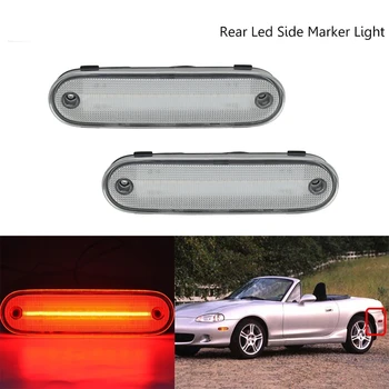 Avto LED Strani Marker Luči Obrnite Signalna luč za Mazda Miata MX-5 je Jasno, 1990-2005