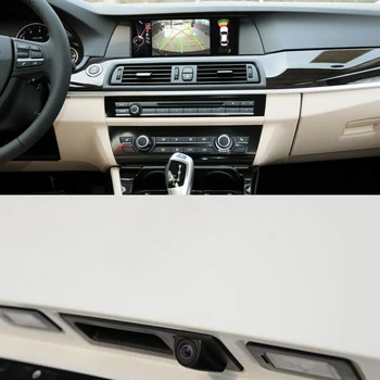 Avto Pogled od Zadaj Kamero Vmesnik Za-BMW-je Serije 5 F10, F11 F07 2013-2017 Zaslon NBT Sistem za Obračanje Fotoaparat Dekoder Modul