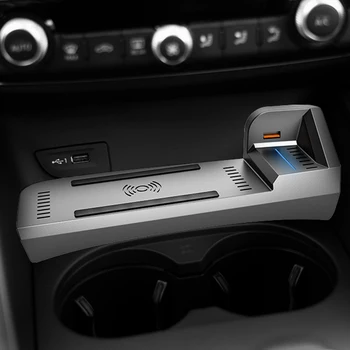 Avto QI brezžični polnilnik za Audi A3 8V S3-2020 hitro telefon polnilnik za polnjenje tablice, mobilni telefon, držalo za pribor